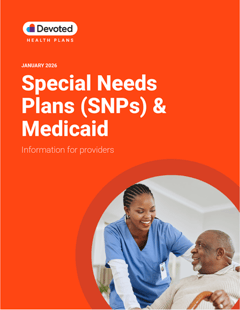 SNPs & Medicaid Guide cover