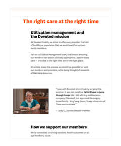 Devoted Health UM report